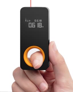 HOTO EDC Laser Measuring Tool, Unique Gifts for Men, Pocket-Size 98Ft Laser Tape Measure ±2mm Accuracy, USB-C Rechargeable, OLED Display, Ft/M/in Unit, Real-Time Data Sync, Cool Tech Gadgets for Men